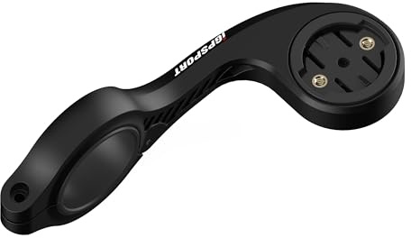 iGPSPORT erweiterte vordere Fahrradhalterung, kompatibel mit Garmin Edge 200,500,510,520,800,830,1000,1030 Fahrradcomputer, passend für 31,8 mm Lenker