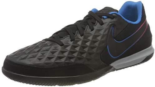 Nike Herren Tiempo Legend 8 Academy IC, Black/Black-Siren Red-Light Photo Blue-Cyber, 41 EU