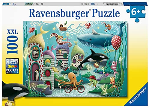 Ravensburger Underwater Wonders 100 bit pussel med extra stora bitar för barn från 6 år och uppåt