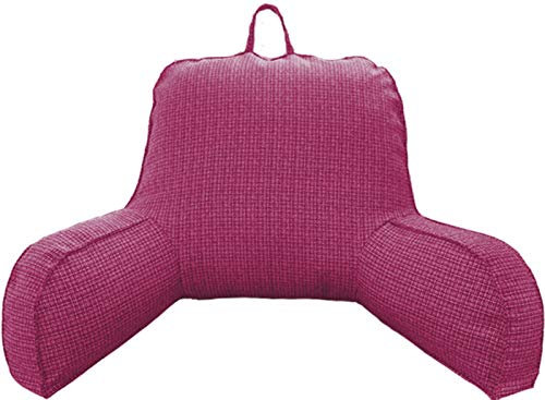 ZHANGJIN Lesekissen Buchkissen Lesehilfe Mit Armlehnen Für Bürostuhl/Bett - Komfort & Ergonomische Lesekissen Rückenkissen Ideal Als Rückenstütze Beim Lesen Oder Für Videospiele- 5,75 * 40 * 40cm