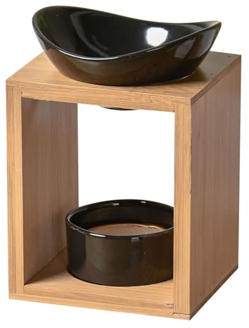 Zen'Aroma – Quema de Perfume Natural Kalos – Quemador de aceites Esenciales, Fondants perfumados, Cuadrado de Cera perfumados – difusión por Calor Suave – aromaterapia – Objeto Decorativo y