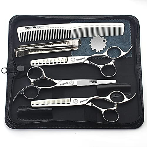 Axemoore Haarschere, professionelle Haarschneideschere/Scheren-Set, 15,2 cm, aus japanischem Edelstahl, besonders (15,2 cm, 3 Stück)