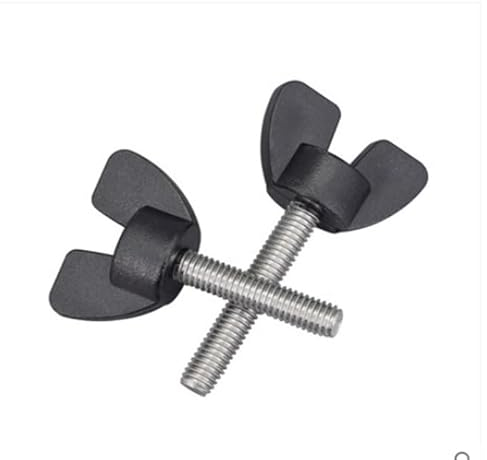 10 Stück M5 M6 Y-Typ Nylon-Kunststoffkopf Schmetterlingsschraube Flügelschraube Flügelschraube Griff Flügelschraube Bakelitschraube (Size : M6x58)