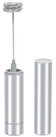 CNhids LESANGBAIHUODIAN Montalatte Elettrico Portatile, montalatte da Viaggio. Montatore for caffè Adatto for schiumare Il Latte, Miscelatore for Latte/Cappuccino Adatto for Bevande,