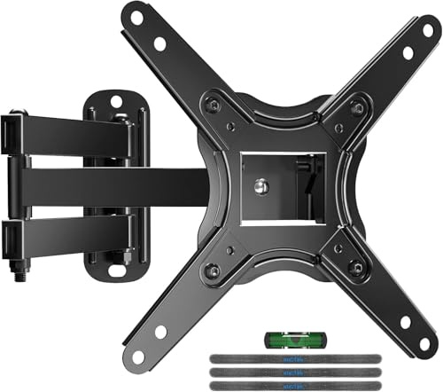Suptek TV-Wandhalterung für 13-42 Zoll Fernseher, Drehbare, Schwenkbare, Neigbare TV-Wandhalterung mit erweiterten Gelenkarmen für Fernseher bis zu 20 kg, Max VESA 200 x 200 MM, MA1345