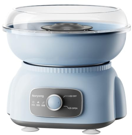 TLYA Candy Floss Machine, Household Diy Sweet Cotton Candy Maker Machine for Kids & Adults, Electric Candy Floss Maker for Family Party Gatherings Wedding,Blue