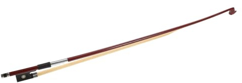 ULTECHNOVO Violin Bow 4/4 with Ebony Frog and Sandalwood, round Shape Practice Violin Bow for Beginners and Advanced Students, Comfortable Grip with Excellent Sound for Personal Practice