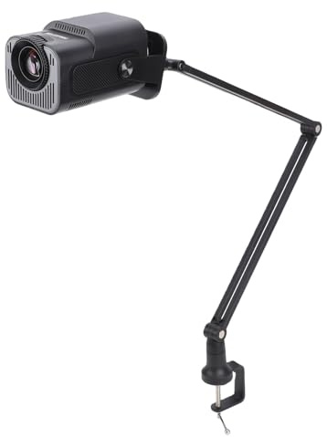 Yanmis Projecteur D'art, Résolution 1280 X 720, Mise au Point Manuelle, Projecteur de Dessin sans Fil avec Support de Serrage, pour Croquis, Traçage, Calligraphie, Toile Murale (Prise UE)