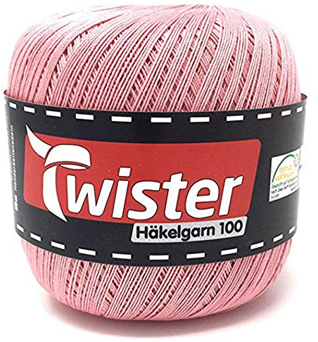 TWISTER Häkelgarn Rosa 100g