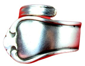 Besteck Schmuck Ring, ca. 58 (18,5) Ring aus Besteck