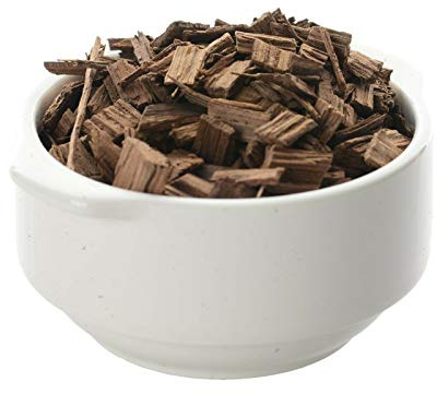 HUGBERT Amerikanische Eichenflocken, leicht mittel, Eichenholz, 100g