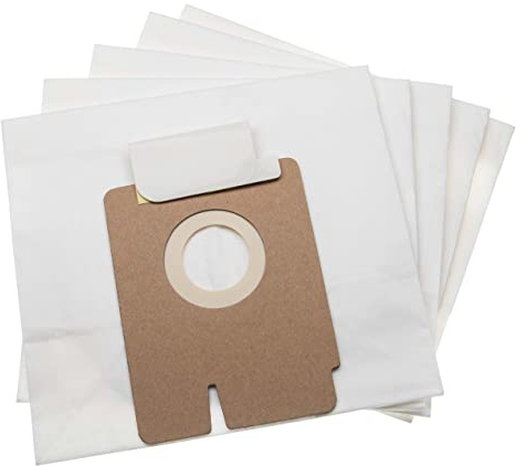 vhbw 10x Sacs compatible avec Hoover TFV2004 011 | TFV2011 011, TFV2014B 011, TFV 2015 001 aspirateur - 18cm x 16cm beige