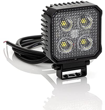 LED-MARTIN® RS1700 - LED-Rückfahrscheinwerfer/Arbeitsscheinwerfer - 1700lm - eckig - 12V/24V - für alle Typen - schwarz