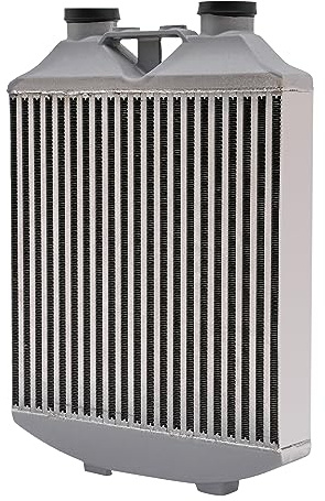 Ladeluftkühler 70MM Turbolader LuftkÜhler Ladeluft 60psi Ladeluftkühler Intercooler Aluminium Innenkühler, Seat Sport Aluminium Innenkühler für Ibiza Mk4,VW Polo 9N3 Skoda Fabia LLK Turbokühler