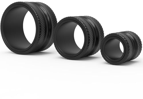 FitBeast Back Roller, 3-Piece Foam Roller Wheel - Targeted Back & Neck Pain Relief, Muscle Massage Yoga Wheel for Stretching