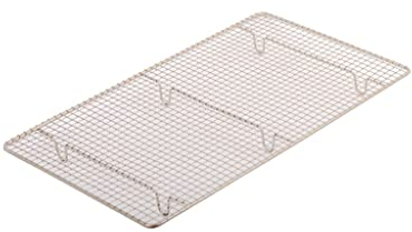 VIRAZE Set Of Two Thickened Large Encrypted Bread Cooling Rack Non-stick Cake Rack Biscuit Rack Drying Net Rack Baking Tools (Color : Gold)