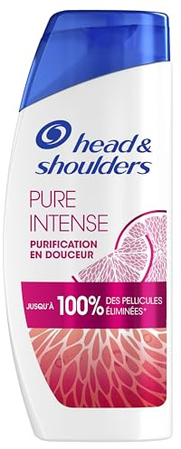 Head & Shoulders Pure Intense Purification En Douceur Shampooing Antipelliculaire - Aux Agrumes- Jusqu’à 100% des pellicules éliminées - 625 ml