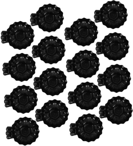 Garneck Stabile Weihnachten Kerzenhalter Clips 20 Stücke Metall Dekorative Kerze Basis Für