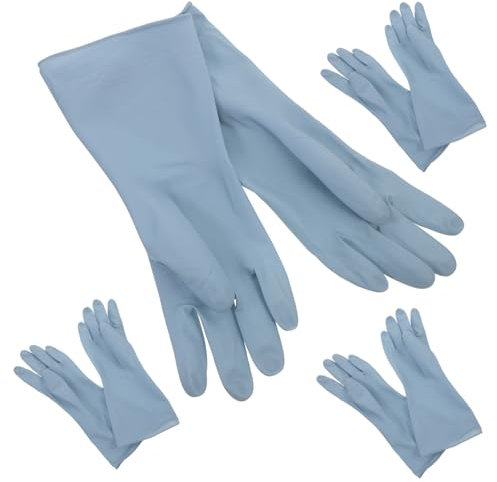 ABOOFAN Schützen Sie Ihre Hände 4er-pack Geschirrspülhandschuhe Für Frauen Küchen-geschirrspülhandschuhe Wiederverwendbar Und Bequem Größe L