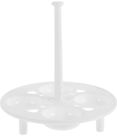 Cabilock Rejilla Para Huevos Al Vapor Compatible Freidoras De Aire y Ollas Instantáneas 2 Soportes De Plástico