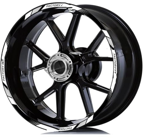 Moto Llantas Para Ya&maha 13″ 14″ 15″ 16″ Y 18″ Cinta Adhesiva Reflectante Llanta Rueda Motocicleta Moto Scooter Pegatinas