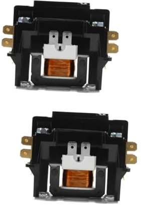 ARTIBETTER 2stücke Air Conditioner Contactor Einpoliger Kompressor Und Kondensator- Für Klimaanlagen Und Heizsysteme Installieren Und Kompatibel Mit Gängigen Modellen