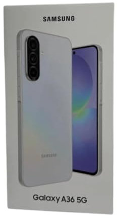 Samsung A366B Galaxy A36 5G 256GB Lavendel Android-15 4905mAh 50MP AMOLED USB-C - [Versione Tedesca, Spagnola, Francese, UK, Belga, Olandese, Danese, Finlandese, Norvegese, Svedese]