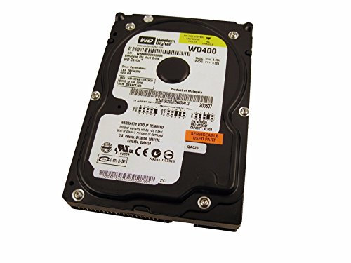 Western Digital 40GB 7200RPM 2MB Cache IDE Bulk/OEM Hard Drive WD400BB
