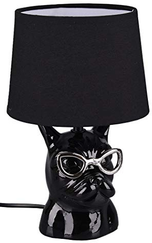 Reality Leuchten R50231002 Lampe de Table Dosy Bouledouge Francais Noir