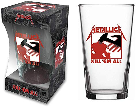 for-collectors-only Metallica Kill 'Em All - Vaso de cerveza (tamaño XL)