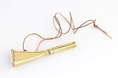 Zunftbedarfde Eisenbahn Signalhorn Horn Messing 14,5 cm Zug