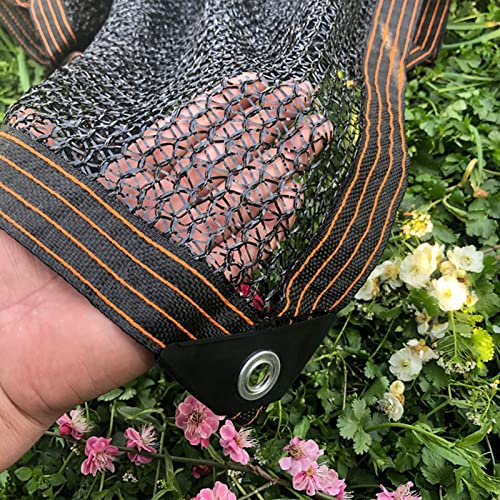 sgxxkj123 Garten Schattierungsnetz GewäChshaus Sonnenschutz Netz, 4-poliges Schattennetz, 45-50% Shading Rate mit Ösen, für Garten Blumen Pflanze Dach Scheune (4x6m/13.12x19.68ft)