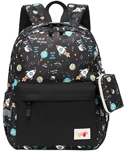 Mygreen Kinderrucksack, Baby-Kind Schultasche Kindergarten Tagesrucksack für Jungen Mädchen Cartoon-Tierdruck mit Münzgeldbeutel
