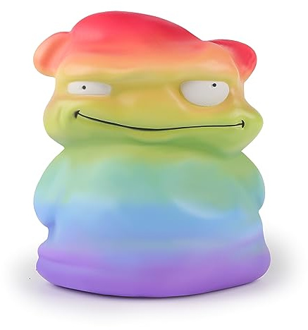 Anboor 24 cm Jumbo squishies regnbåge monsterleksak Kawaii gaint mjuk djurleksak långsamt stigande doft squishys stresslindring klämleksak barnleksak