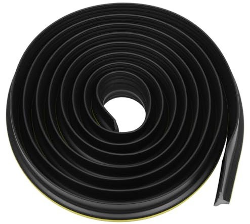 Homoyoyo Joint De Seuil De Porte De Garage Inférieur Fond De Joint De Garage Joint De Porte De Garage Bande Détanchéité Pour Seuil De Porte De Garage Caoutchouc Plastique Pvc Phoque Suite
