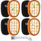 4 filtros para aspiradora Philips SpeedPro Max Aqua FC6812 FC6813 FC6822 FC6823 FC6826 FC6723/01 FC6901-FC6904 XC7042/01 XC8045/01 XC8147/01 FC5005/01 accesorios