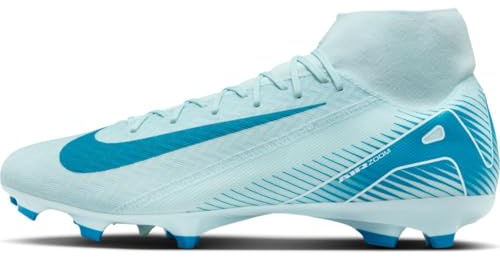 NIKE Zm Superfly 10 Acad FG/MG, Sneaker Hombre, Azul Glaciar Azul Órbita, 44 EU