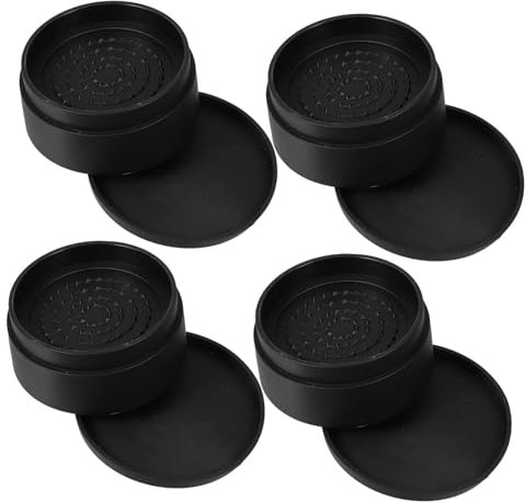 CANIGHT Furniture Leg Extenders 4pcs Bed Lifter Risers Adhesive Pad Risers for Chair Sofa Height Increase Non-slip