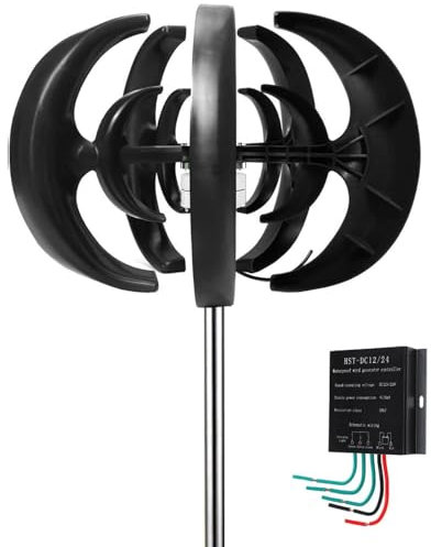 1000W Wind Turbine Generator Kit - Vertical Wind Power Generator for Home Energy Production, Efficient Electricity Producer Equipment