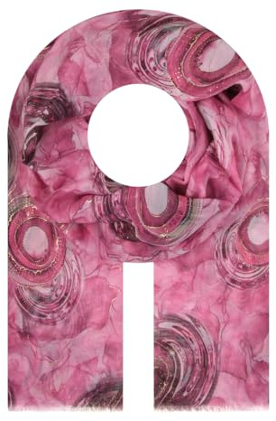 Majea Halstücher Damen Tuch Kopftuch Halstuch Schal Damen-Schal Tücher Stola (880037) (pink 7)