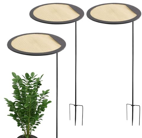 Bvizyelck Ombrello per piante all'aperto, telo parasole, protezione dal calore, copertura portatile regolabile per fiori e verdure, decorazione per portico, patio, fotografia, cortile, balcone