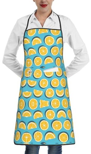 WXCJWD Delantal de trabajo impermeable para hombre y mujer, para cocinar, asar, jardinería, carpintería, ajustable