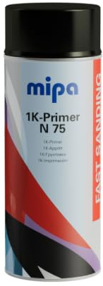MIPA 1K-Primer N 75 Haftgrund 1 Liter, Grundierung Spray, Schwarz