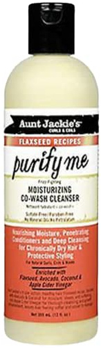 Aunt jackie's purify me moisturizing co-wash cleanser 12 oz by Aunt jackie's purify me