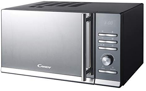 Candy CMGE25BS Microonde con Grill, 25 Litri, Nero