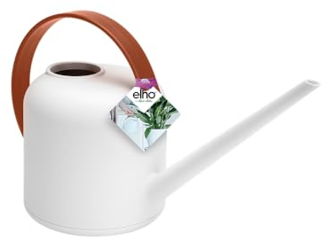 Elho B.for Soft Giesskanne 30 - Gießkanne für Innen & Zubehör - Ø 31.3 x H 0.0 cm - Braun/Klinkerrot