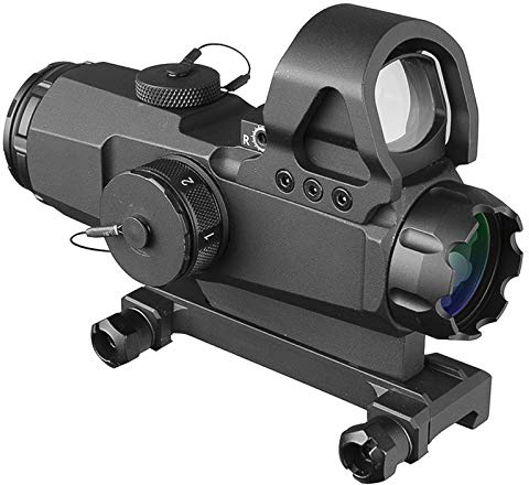AJDGL Holographisches Reflex Red Dot Sight - Tactical Optics Scope Beleuchtetes Entfernungsmesser-Fadenkreuz mit 20-mm-Schienenhalterung für die Jagd