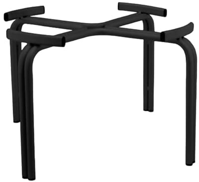 Tecnokit trépied piédestal support tige d'huile, structure en acier, couleur aluminium, pour fûts d'huile 200 lt (200 litres)