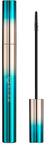 Ultrafeine wasserfeste Wimperntusche für feine kurze Wimpern, dünne schwarze Wimperntusche, Wimpernverlängerung und -verdichtung