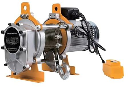 VERRICELLO ELETTRICO PORTATA 800 KG 30 METRI CON RADIOCOMANDO CASSA ALLUMINIO ARGANO PROFESSIONALE
